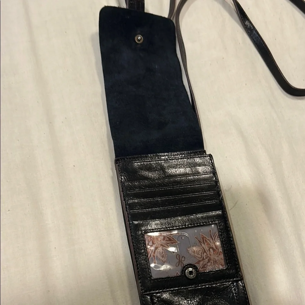 HOBO Black Leather Wallet - Picture 3 of 9